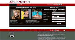 Desktop Screenshot of adultnetflirt.com